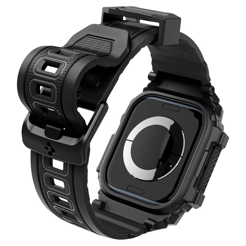 spigen Apple Watch 10 (42mm) Rugged Armor Pro-防摔保護殼專業版(錶帶一體成型)