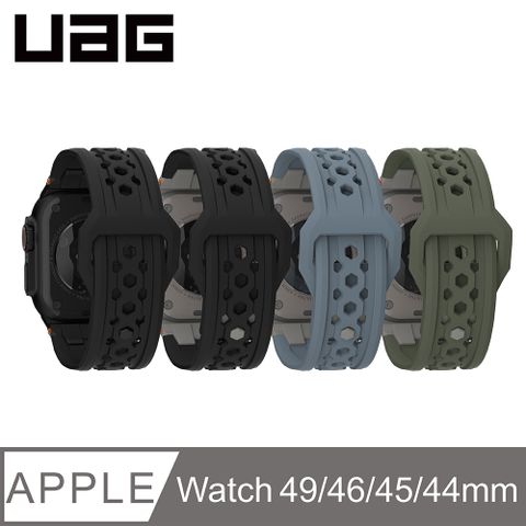 UAG Apple Watch 44/45/46/49mm 頂級版FKM氟橡膠錶帶
