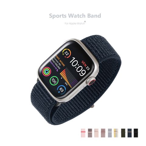 Apple Watch 錶帶 S10/9/8/7/6/5/4/3/2/1/SE系列/Ultra系列 運動錶帶 輕盈透氣 手錶錶帶