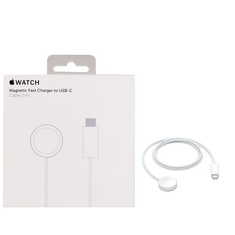 Apple 蘋果 Watch 磁性充電器對 USB-C 連接線 (1 公尺)原廠盒裝