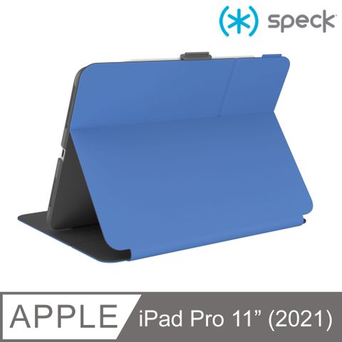 Speck Balance Folio iPad Pro 11吋(2021-2018)/Air 10.9吋(4/5代)多角度側翻皮套-水藍色