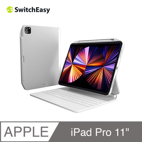 魚骨牌 SwitchEasyCoverBuddy 磁吸保護殼iPad Pro 11吋/Air 10.9吋, 白色(iPad Air 5/iPad Pro 2018-2022)