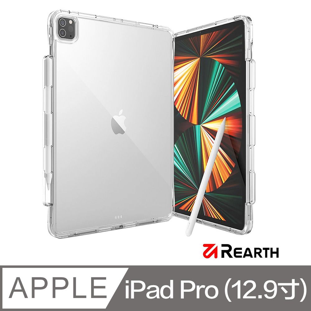 Rearth  Ringke Apple iPad Pro (12.9寸)(Fusion+) 高質感保護殼(透明)