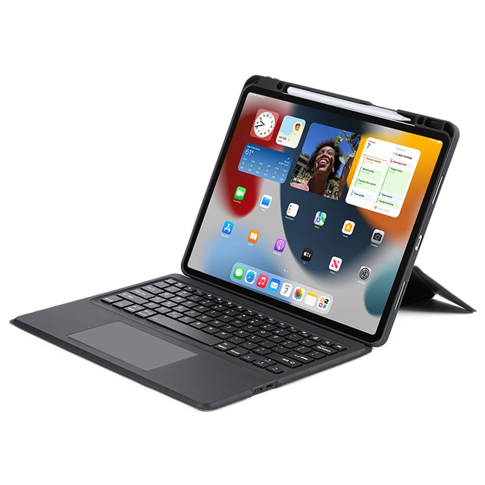 DUX DUCIS Apple 蘋果 iPad Pro 12.9 (2018~2022) DK 鍵盤保護套 磁吸保護套