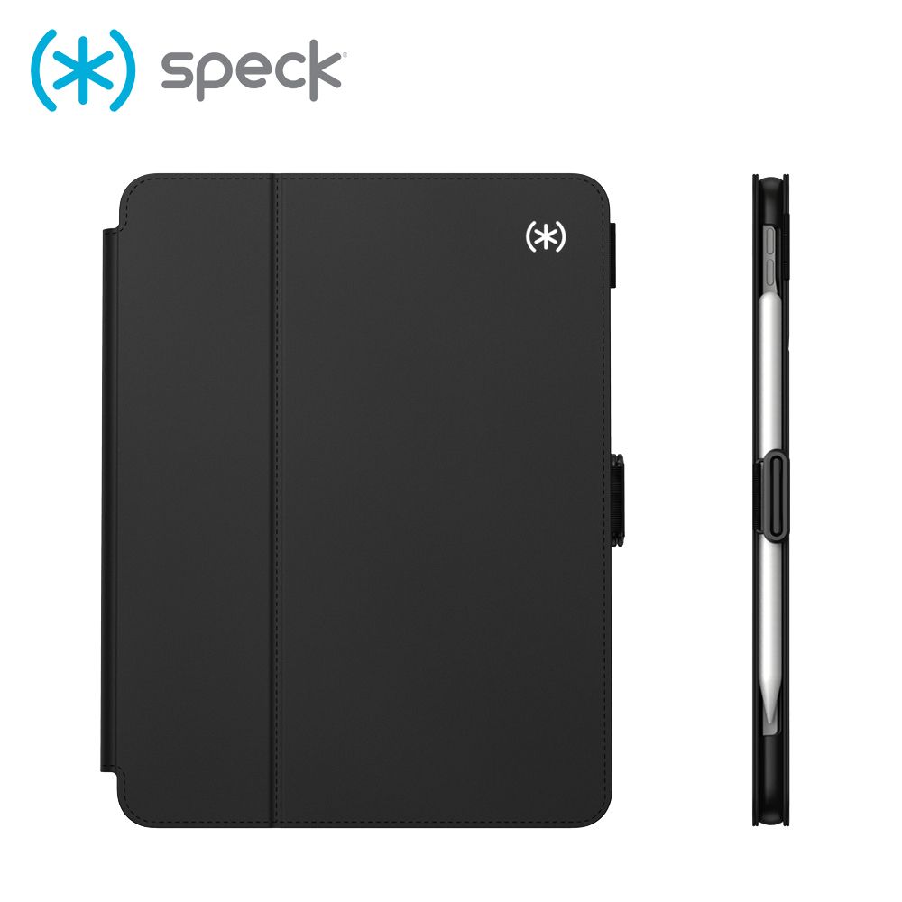 Speck iPad Pro 13吋 (2024) Balance Folio 多角度防摔側翻皮套 - 黑色