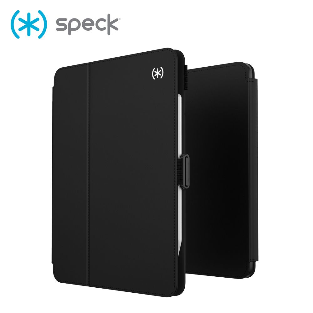 Speck iPad Pro 13吋 (2024) Balance Folio 多角度防摔側翻皮套 - 黑色