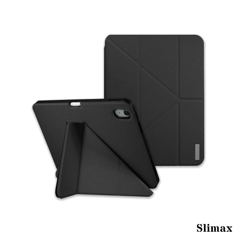 Slimax 平板保護殼 iPad Pro 2024 11 吋 雙折多功能 大字 立式 筆槽款 皮套 保護套