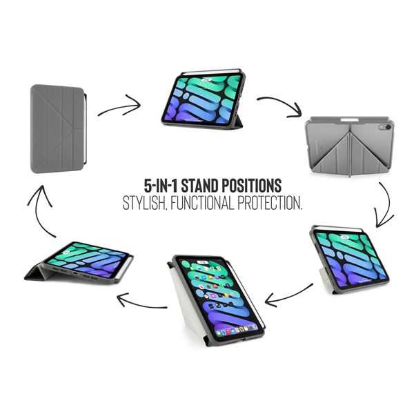 5-IN-1 STAND POSITIONSSTYLISH FUNCTIONAL PROTECTION