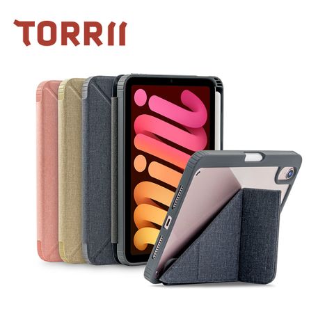 Torrii TORERO iPad Mini8.3保護套兼容 iPad Mini 8.3” /8.3” A17 Pro/ iPad Mini 8.3” 第六代