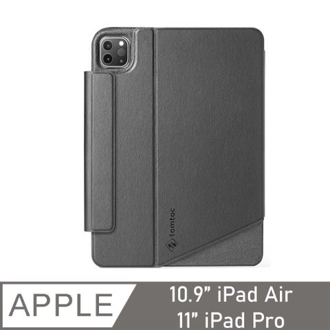 Tomtoc 磁吸雙面夾 黑 適用於10.9吋 iPad Air &amp;　11吋 iPad Pro(M2,M4新款適用)