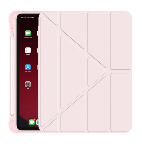 OMG iPad Air7/Air6/Air5 11吋/10.9吋 多折筆槽平板皮套 散熱支架保護套 智慧休眠皮套 2024/2025版共用