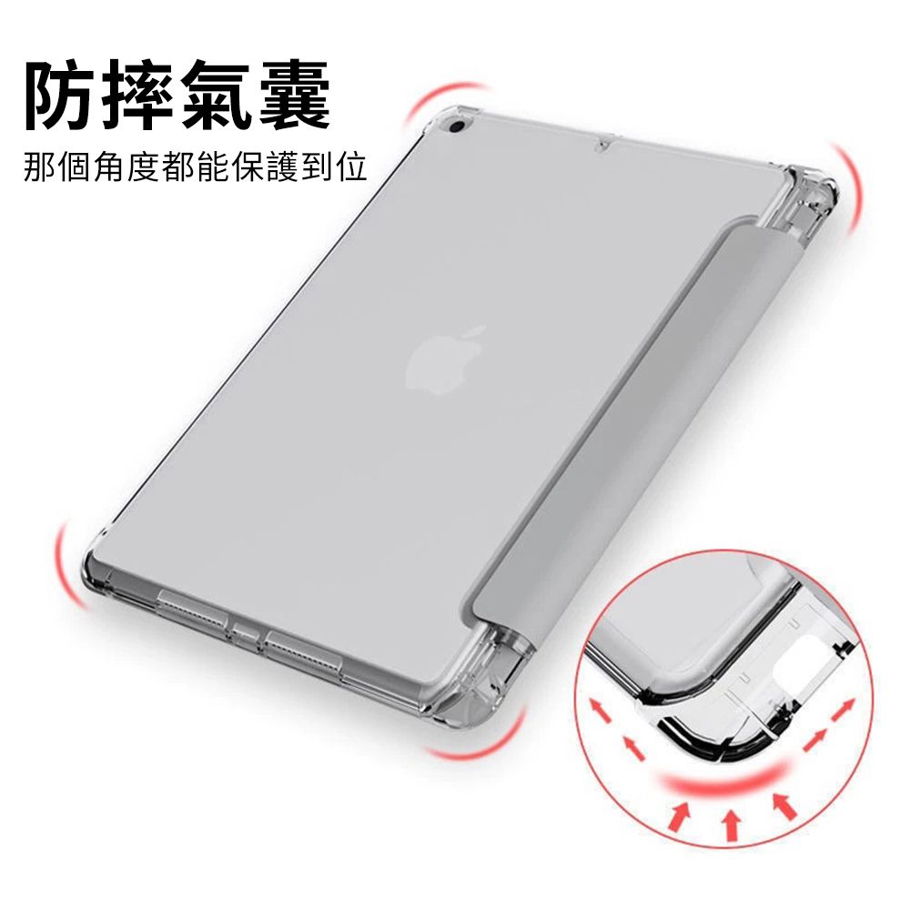 YUNMI iPad Air6/Air5/Air4 10.9吋 變形金剛智慧休眠平板皮套 散熱支架 保護套 多折支架 保護殼