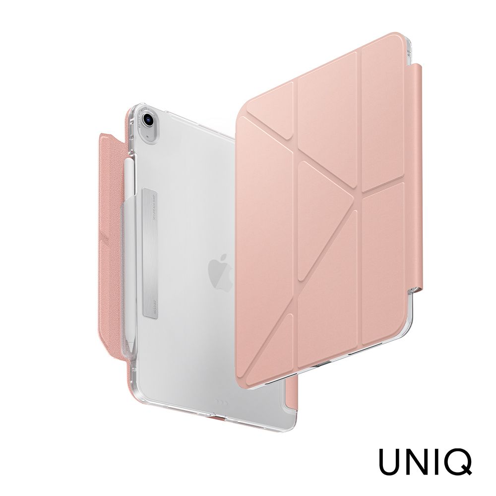 UNIQ  iPad Air 13吋2024 M2 Camden Click 磁吸帶筆槽多功能透明保護套