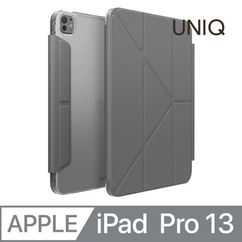 UNIQ iPad Pro 13吋7代 2024 Camden Click 磁吸帶筆槽多功能透明保護套