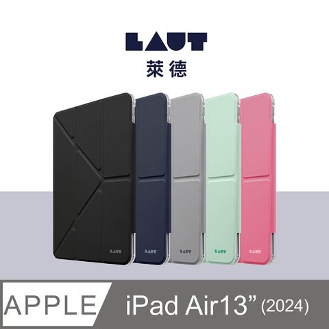 LAUT 萊德 萊德 iPad Air 13吋 (2024) 透明背板多角度保護殼