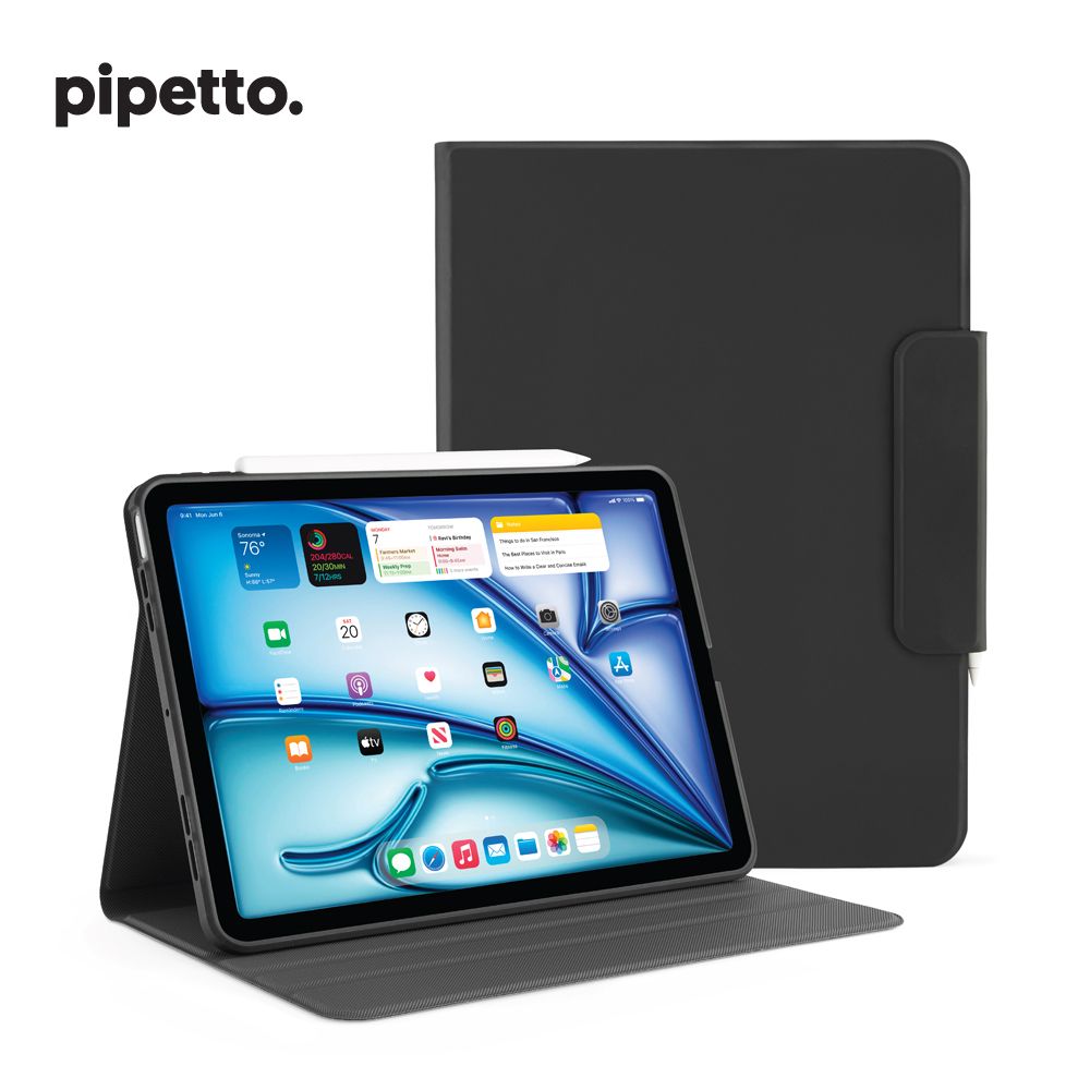 Pipetto  iPad Air 13吋 (2024) Rotating Folio可旋轉側翻皮套