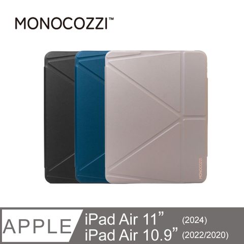 MONOCOZZI iPad Air 11 (2024)/10.9 透明背板皮革保護套