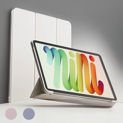 For 2025 iPad Air7 11吋 三摺筆槽保護套/平板保護殼(通用10.9吋Air6/Air5/Air4)