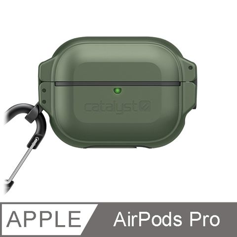 CATALYST AirPods Pro 耐衝擊防水硬式保護殼 ●軍綠獲2016年美國消費性電子展創新獎帶著你的Apple AirPods Pro上山下海去
