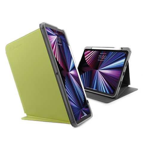 Tomtoc 多角度折疊平板保護套 酪梨綠 適用 11吋 iPad Pro 2021-2022 (M2適用)