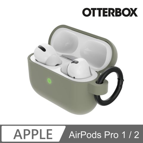 OtterBox AirPods Pro 1 / 2 奈米技術不脫落防摔保護殼-灰
