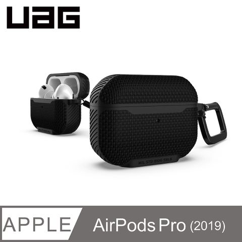 UAG AirPods Pro MagSafe耐衝擊保護殼-尼龍黑