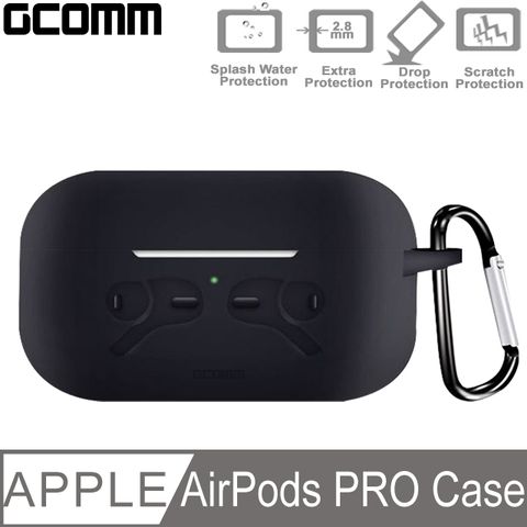 GCOMM Apple AirPods PRO 增厚增強保護套 紳士黑