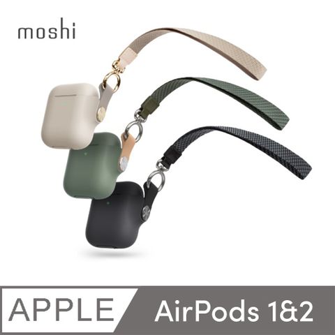 【moshi】AirPods 1&2 Pebbo 藍牙耳機充電盒保護套