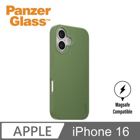 PanzerGlass iPhone 16 6.1吋 Fashion 磁吸防摔殼(綠)