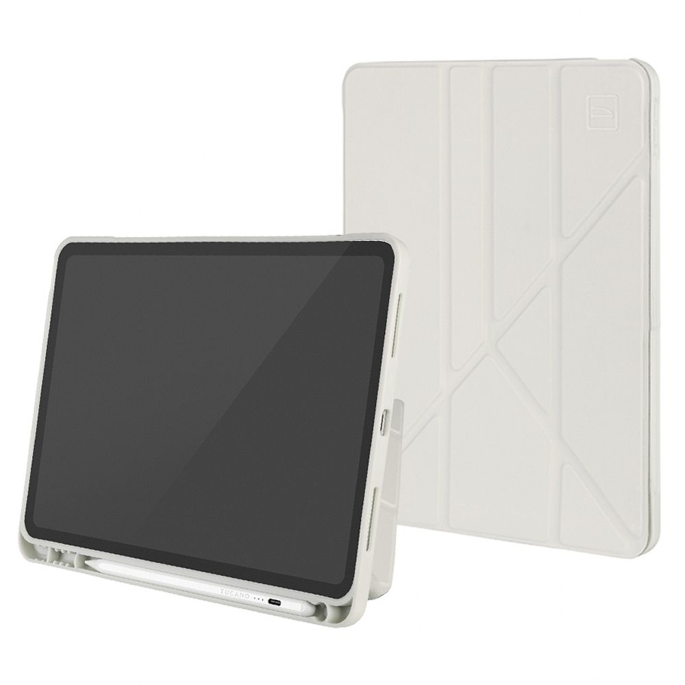 TUCANO 托卡諾 義大利  Bamboo iPad A16/第10代 專用 多角度保護殼 - 香草色