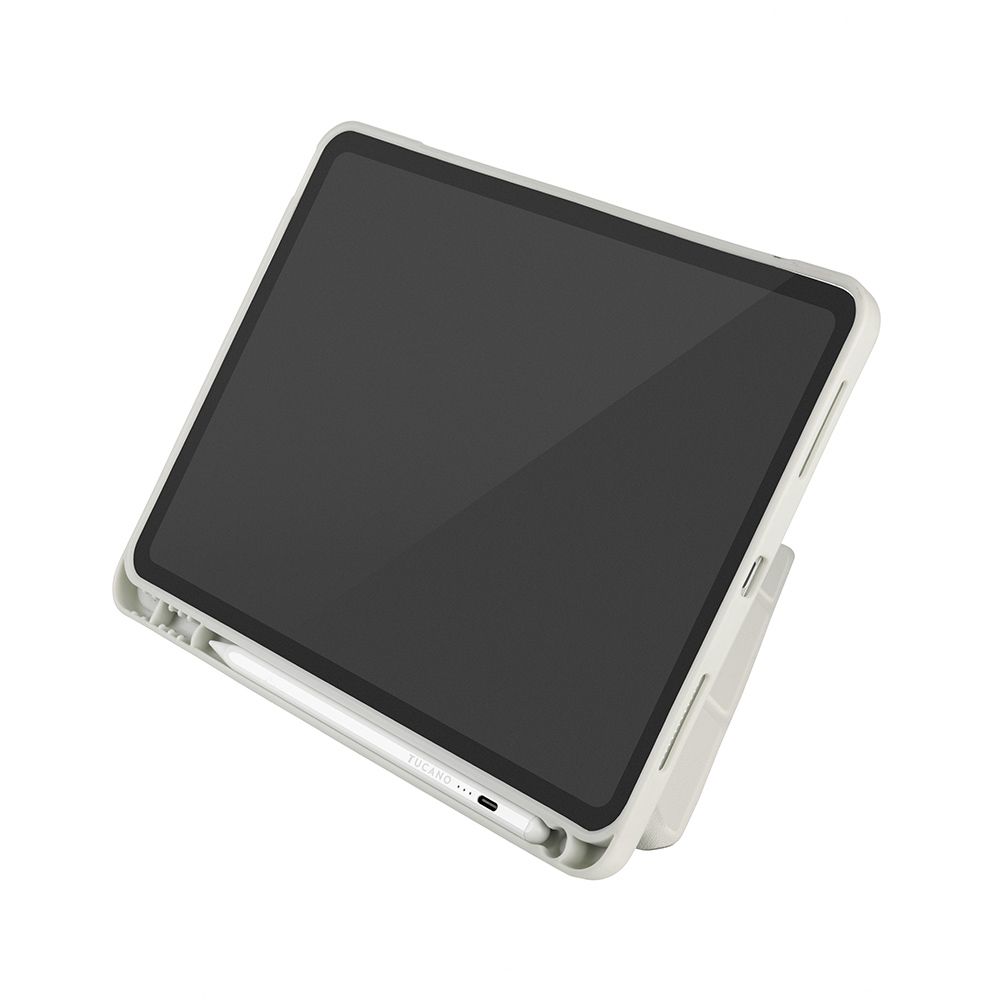 TUCANO 托卡諾 義大利  Bamboo iPad A16/第10代 專用 多角度保護殼 - 香草色