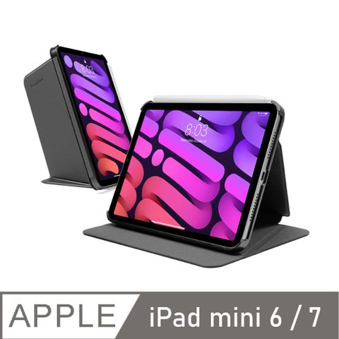Tomtoc 磁吸雙面夾 黑 適用 iPad mini 6/7