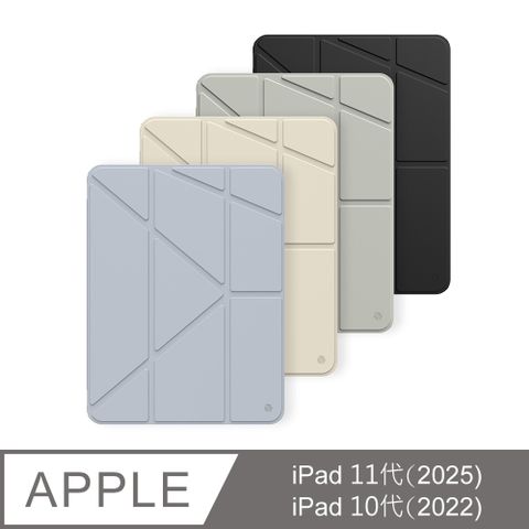 JTLEGEND iPad 11th 2025 / iPad 10th 2022 Youth相機快取透明防摔殼(含Apple Pencil槽)