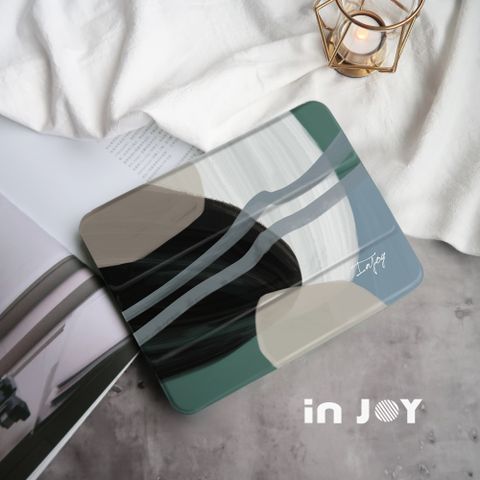 INJOY mall iPad Pro12.9/Pro13/Air13 系列 晨靜的森林 附筆槽平板保護套