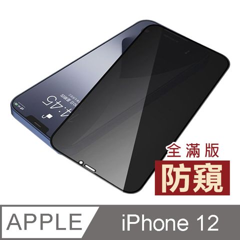 iPhone12保護貼 iPhone 12 滿版 高清防窺 9H 鋼化玻璃膜 防刮 保護貼 iPhone12 玻璃保護貼 手機保護貼 鋼化膜