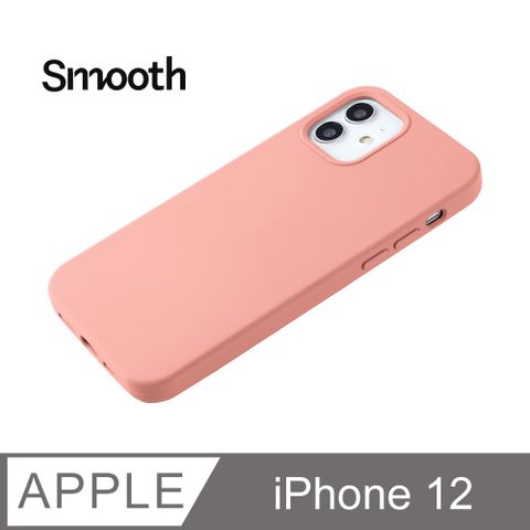 【液態矽膠殼】iPhone 12 手機殼 i12 保護殼 矽膠 軟殼 (海棠)