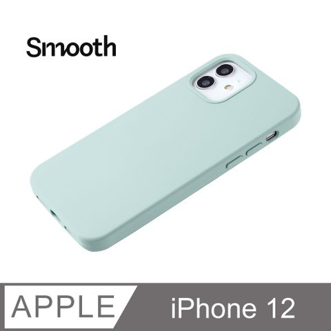 【經典液態殼 I 莊園系列】iPhone 12 手機殼 i12 保護殼 矽膠殼 軟殼 (薄荷綠)