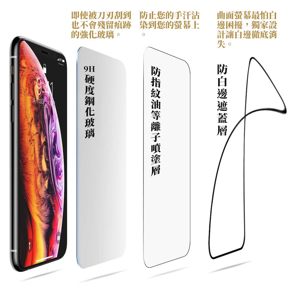  【ZA喆安電競】6.1吋全滿版鋼化膜保護貼 i12 pro 玻璃貼 手機保護貼 保護膜 適用iPhone 12 pro