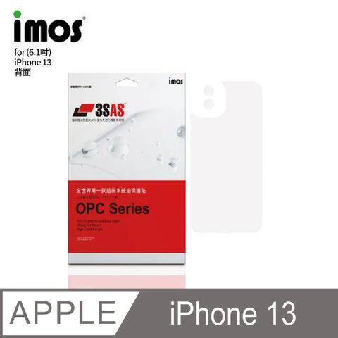 imos 3SAS 背面保護貼  Apple iPhone 13 (6.1吋) 背面專用