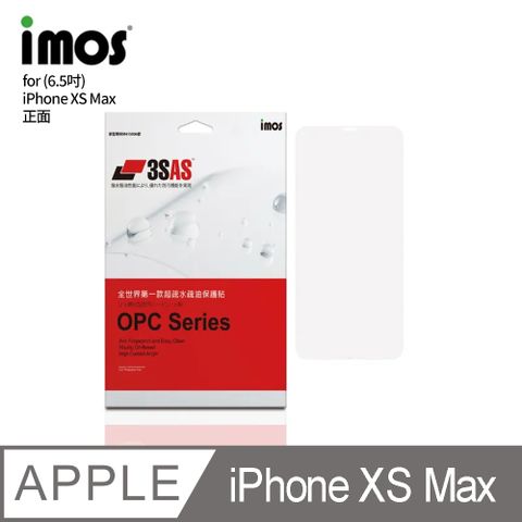 imos 3SAS 螢幕保護貼  Apple iPhone XS Max (6.5吋) 正面專用