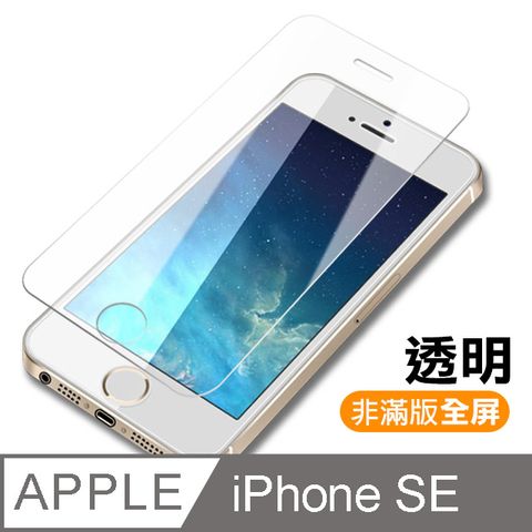 iPhone5s保護貼 非滿版 透明 9H 鋼化玻璃膜 iPhone 5s 保護貼 iPhone SE 玻璃保護貼 SE保護貼 5s保護貼
