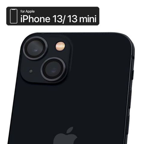 ZIFRIEND iPhone 13mini / 13 零失敗鏡頭貼-午夜黑 / ZFL-13M13-BK