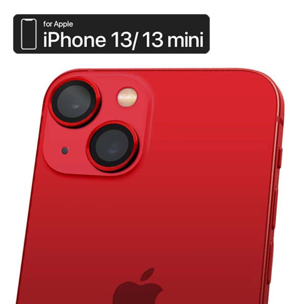 ZIFRIEND  iPhone 13mini / 13 零失敗鏡頭貼-紅 / ZFL-13M13-RD