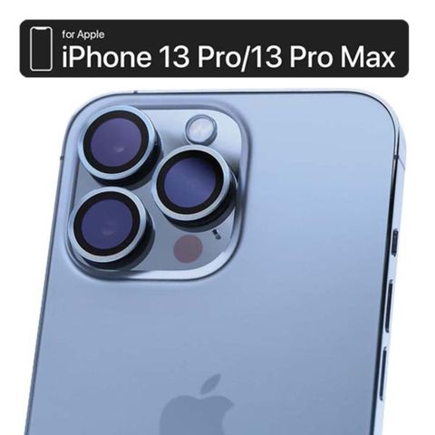 ZIFRIEND iPhone 13 PRO / 13PRO MAX 零失敗鏡頭貼-天峰藍 / ZFL-13PM-SB