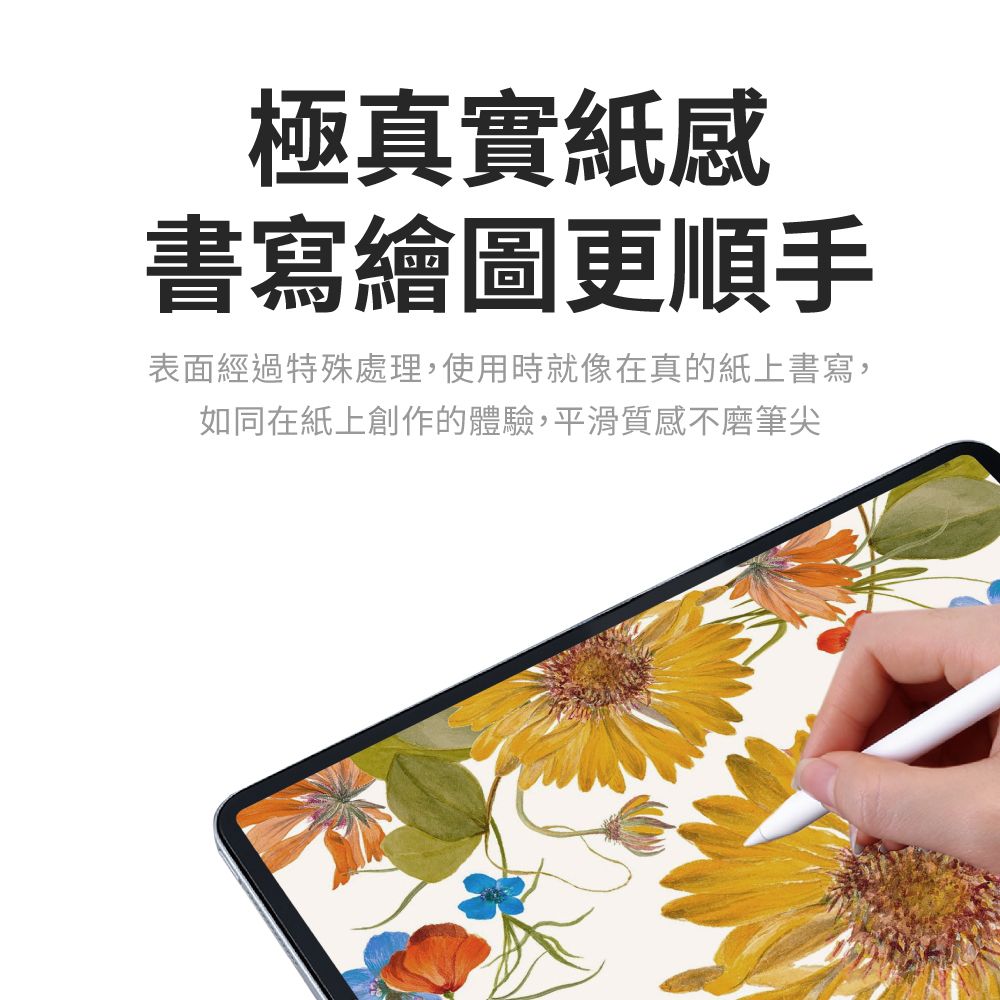 eiP 防窺 奈米吸盤類紙膜 保護貼(適用iPad Air4&5 Pro 11吋 保護膜 肯特紙 保護貼)