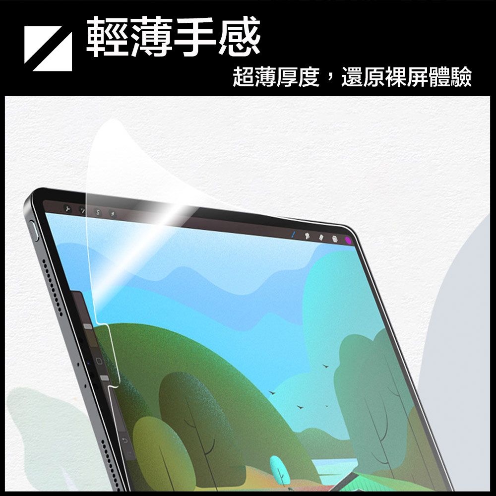 嚴選 2024 iPad Air 11吋M2 A2902/A2903手寫繪圖專用類紙膜