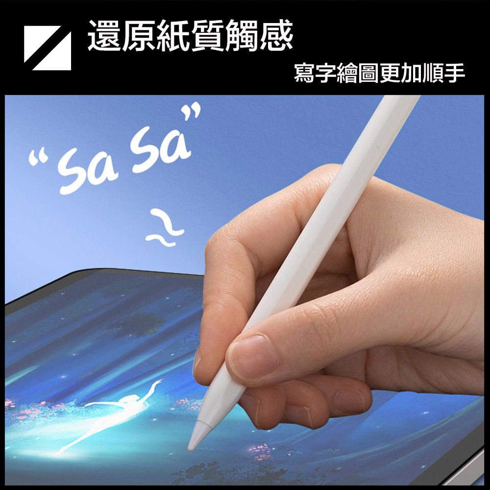 嚴選 2024 iPad Air 11吋M2 A2902/A2903手寫繪圖專用類紙膜