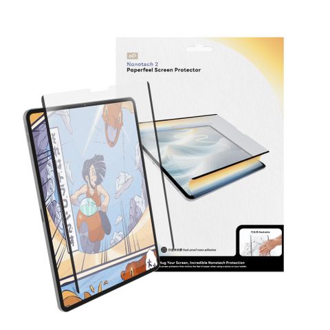 【eiP】奈米2膜  類紙膜保護貼(適用iPad 10)