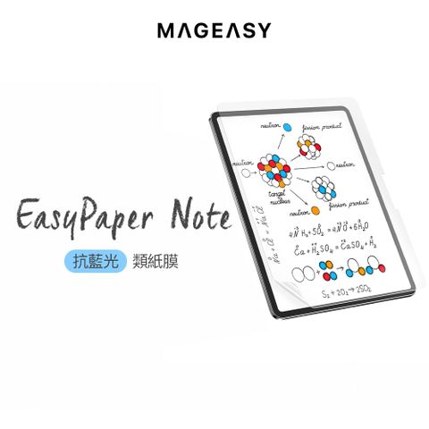 MAGEASY 2025 iPad 11吋 [A16] EasyPaper Note 抗藍光書寫款類紙膜保護貼