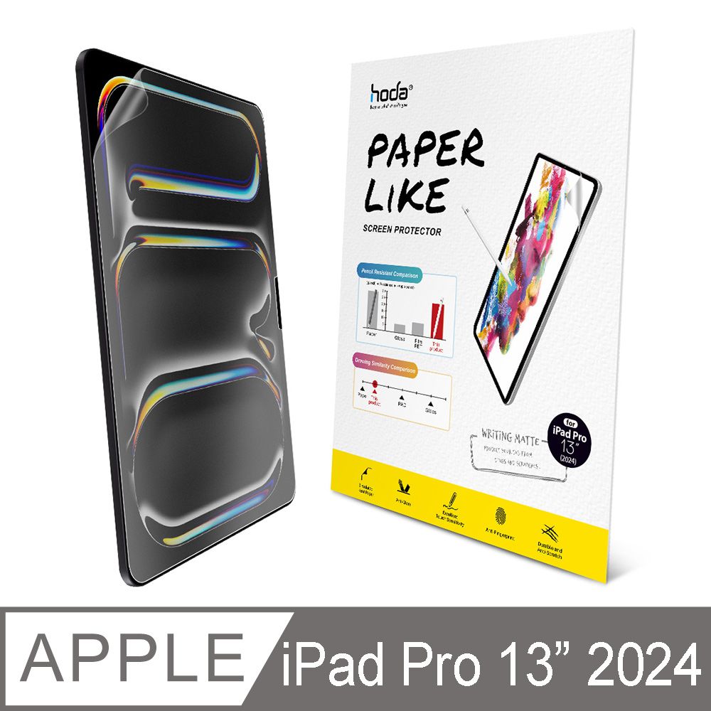  hoda iPad Pro 13吋 (2024) 類紙膜